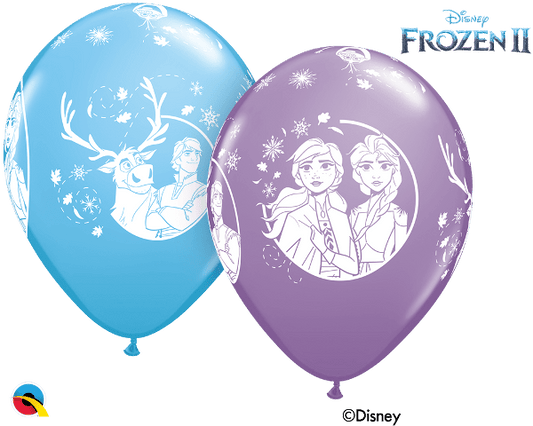 Latex Special Assorted Frozen II Balloons (x25)