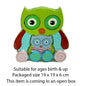 Wood Chunky Owl Pull Along