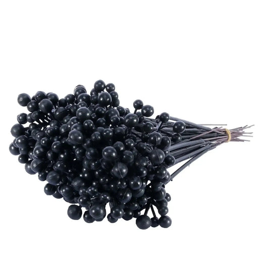 Black Plastic Berry x 50 (7Inch)