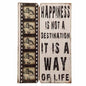 LRG HAPPINESS IS A WAY OF LIFE FRAME