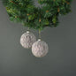 Freya Rose 10cm Glass Bauble Purple