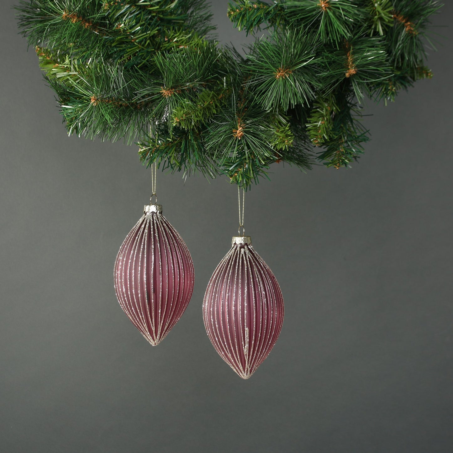 Faye Glass Drop Bauble