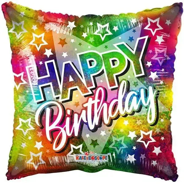 Birthday Big Star Multicolour Balloon (18 Inch)