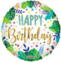 18\" ECO ONE Balloon - Birthday Jungle