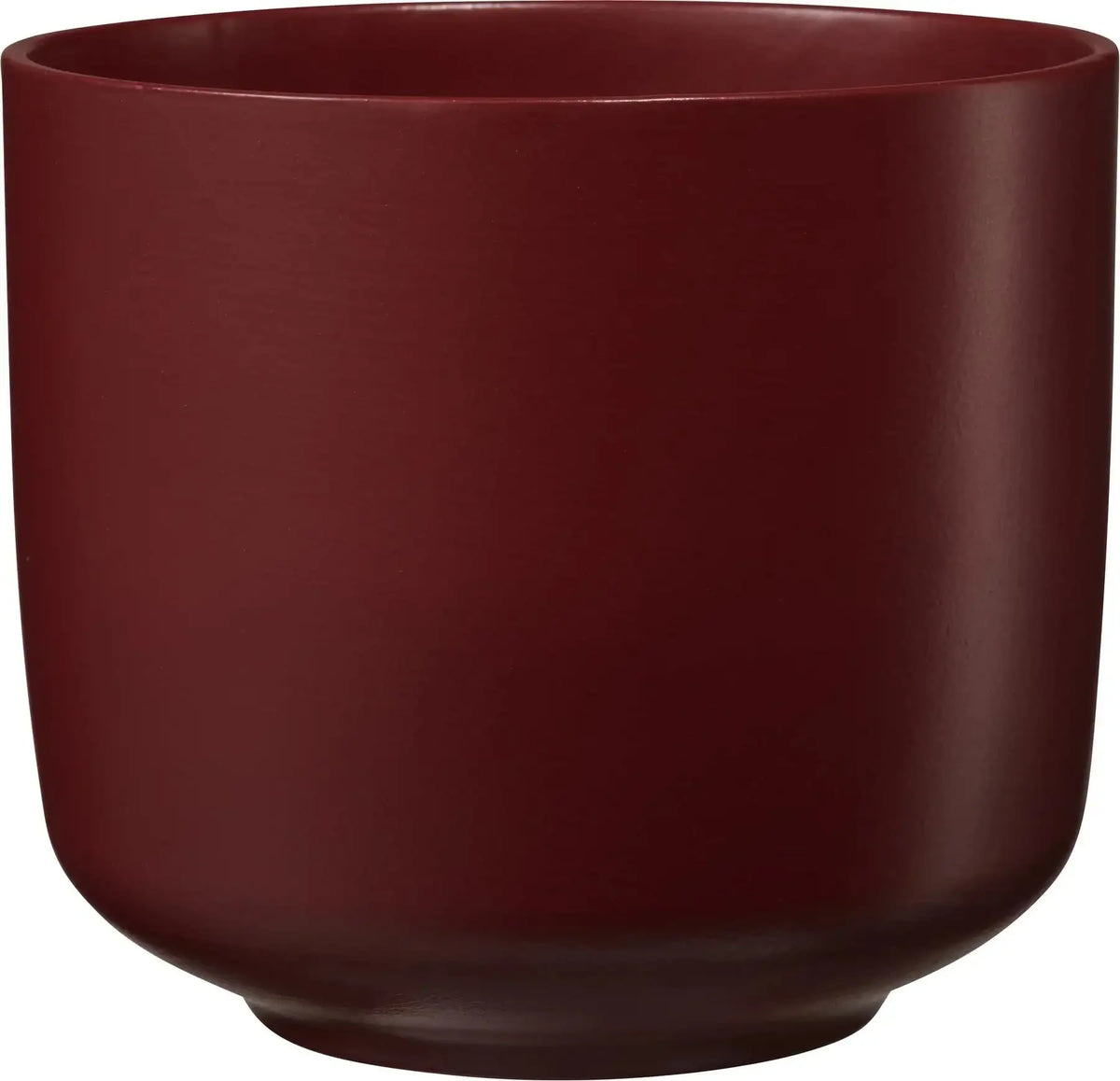 Bari Ceramic Pot Red (13cm x 12cm)