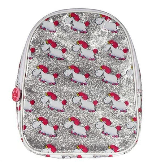 Fluffy Glitter small backpack