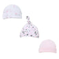 Soft Touch - Girls Bunny 3 Pack Hats