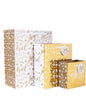 Gold Gift Bags (Pack of 3)