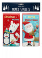 Money Wallets Santa &amp; Friends (4 Pack)
