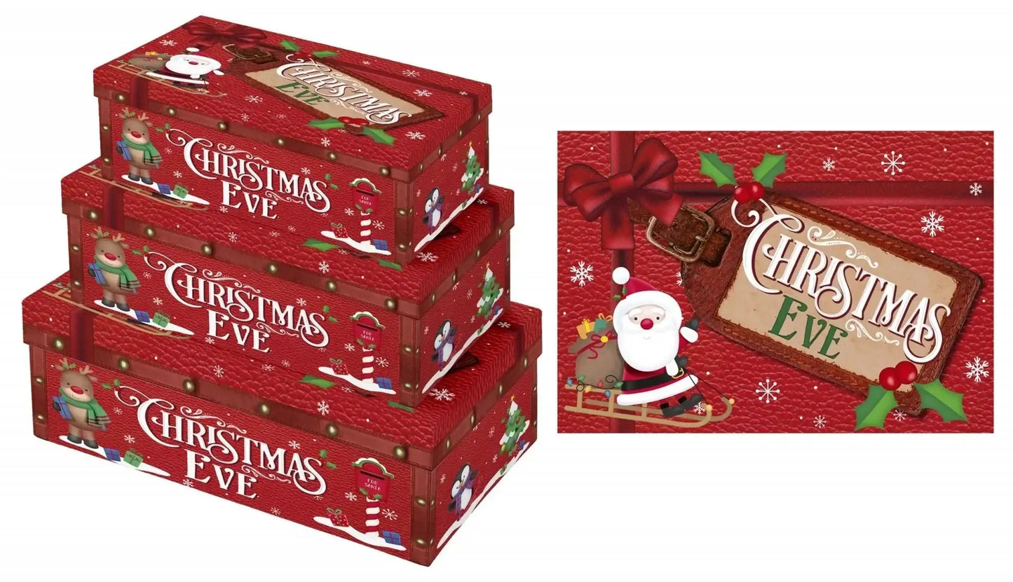 Christmas Eve Boxes (Pack of 3)