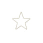 10 Inch Star Wire Frame (Pack of 20)
