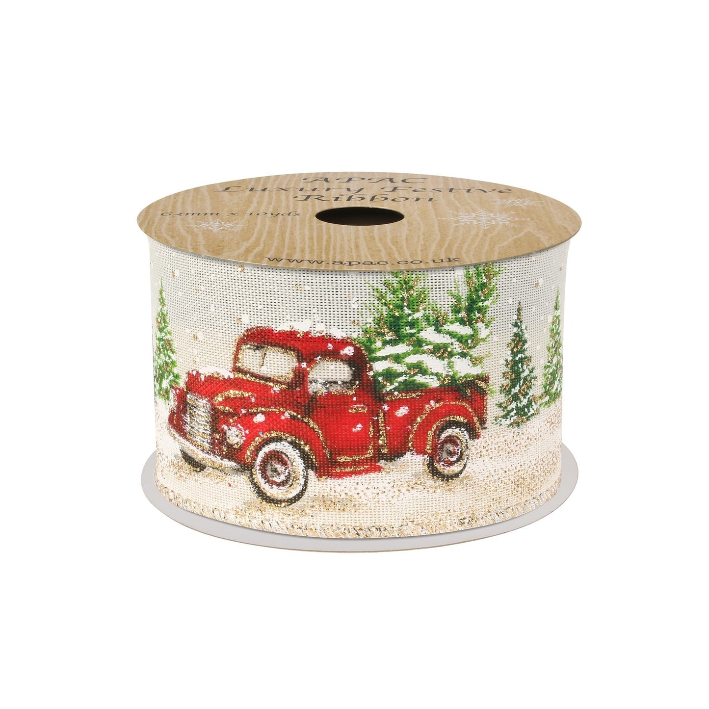 Red Pick-Up Truck Ribbon