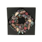 Green/Lilac Pine Cone and Apple Wreath (30cm)