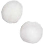 White Fluffy Pompoms
