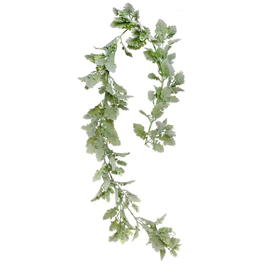 Dusty Miller and Hops Garland (180cm)