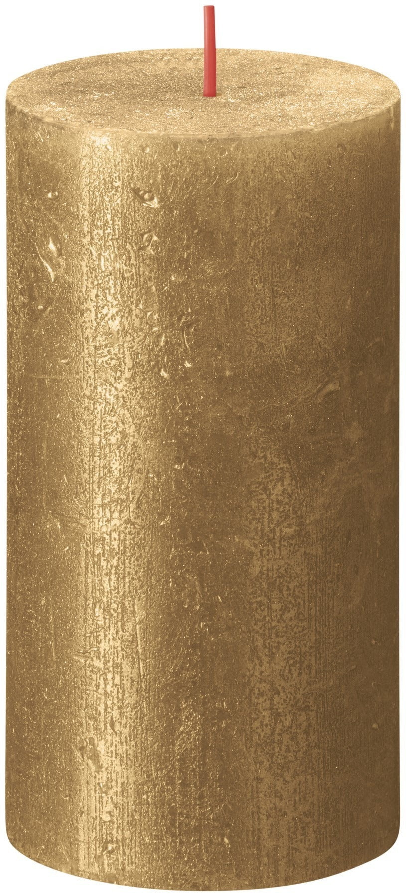 Discover the Gold Bolsius Rustic Shimmer Metallic Candle (130 x 68mm) at Bristow Direct