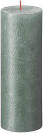 Blue Bolsius Rustic Shimmer Metallic Candle (190 x 68mm)