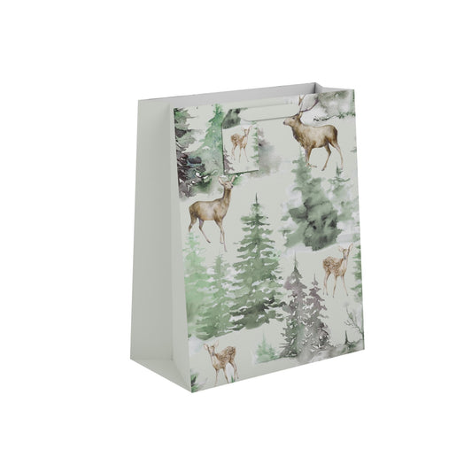 Traditional Reindeer Gift Bag Large