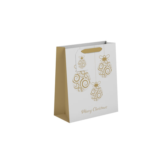 Christmas Baubles Gift Bag Medium