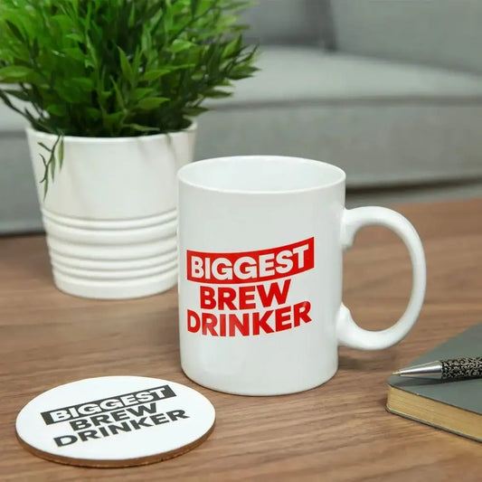 Oversized Mug and Coaster - Biggest Brew