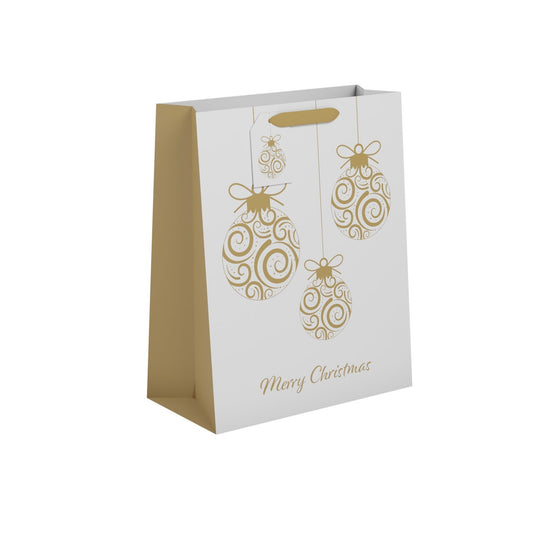 Christmas Baubles Gift Bag Large