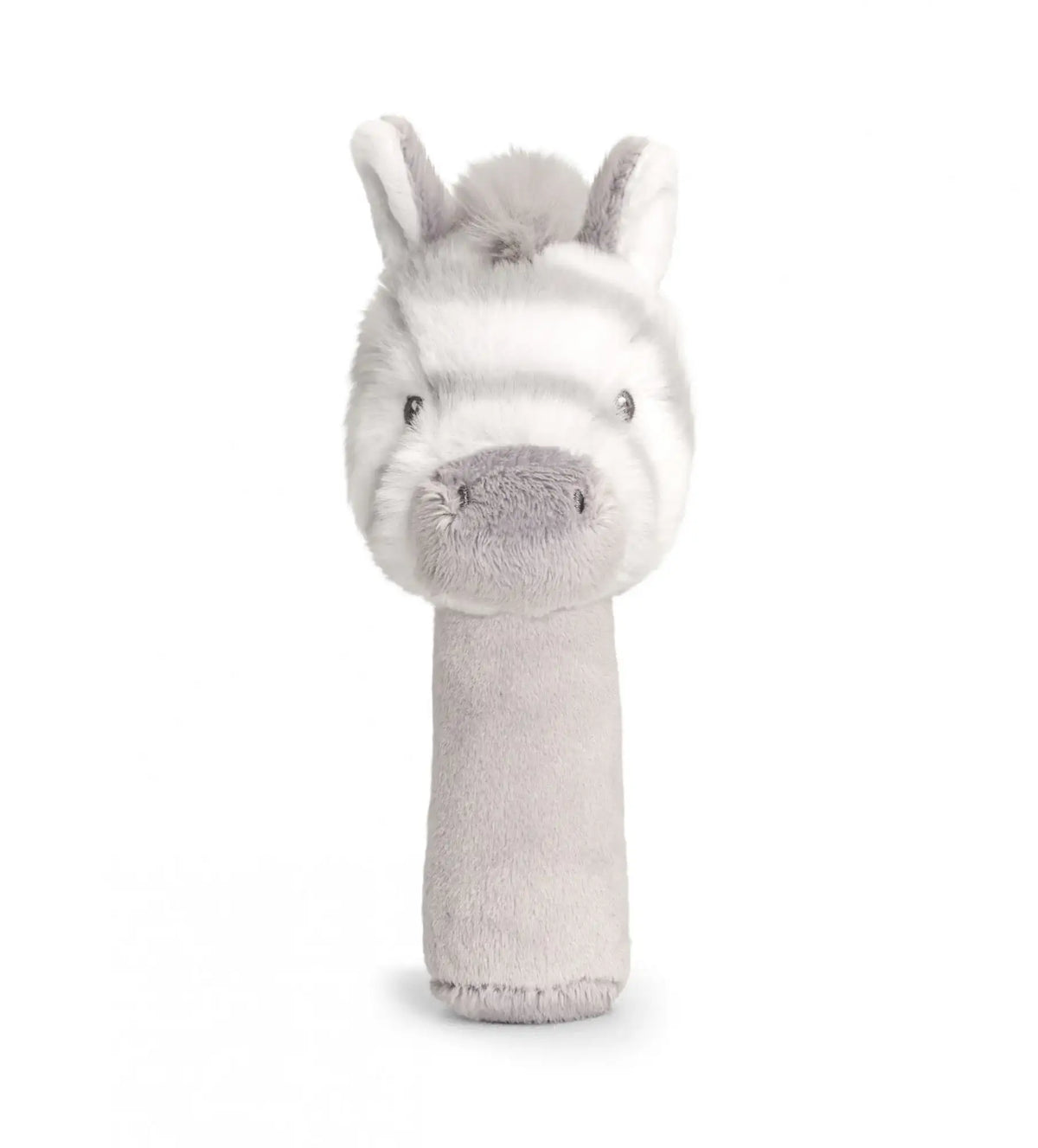 Soft grey plush llama head cover for golf clubs, cute gift for birthdays or celebrations