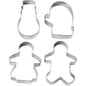 Cookie cutters (Snowman  Glove  Ginger Women &amp; Ginger Man)