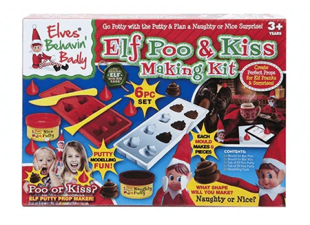 6 Elf Design Poo &amp; Kiss Making Kit