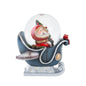 Santa in His Sleigh Snow Globe