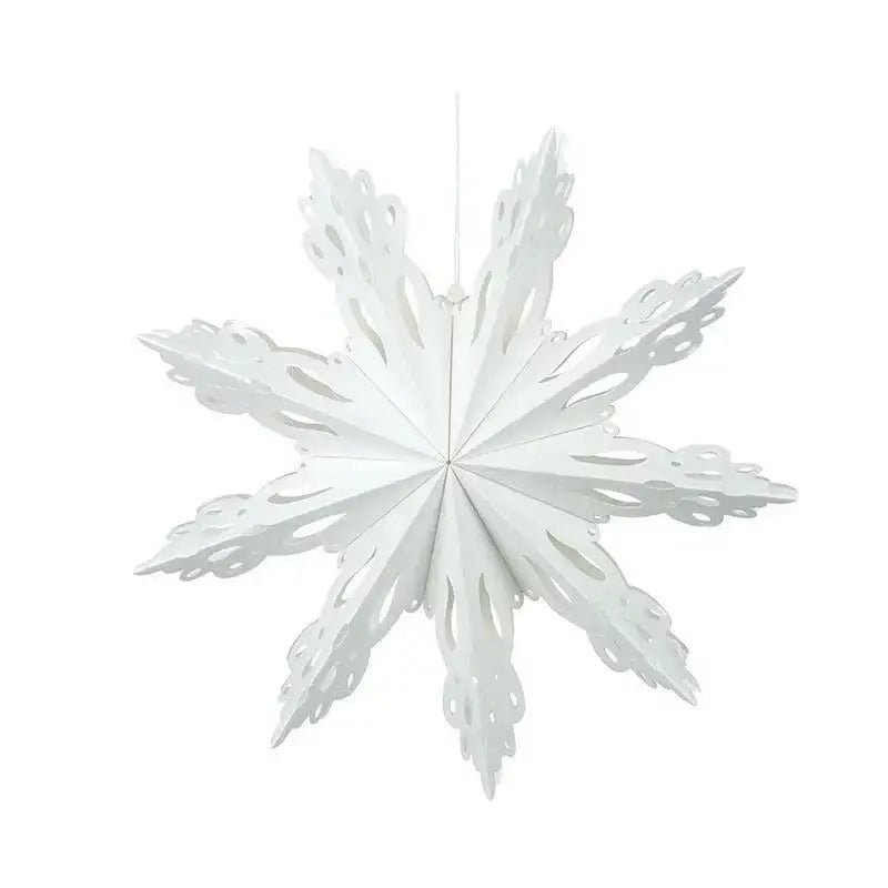 Hanging Paper Kirigami Snowflake (30cm)