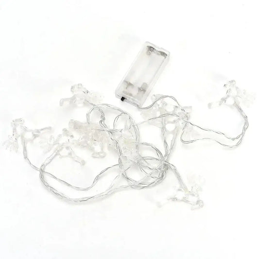 Reindeer Shaped LED Light String (200cm)