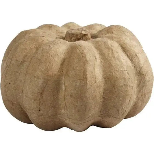 Rustic beige pumpkin decoration for autumn home décor and seasonal displays