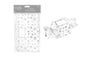 Mini Silver Treat Boxes (Pack of 3)