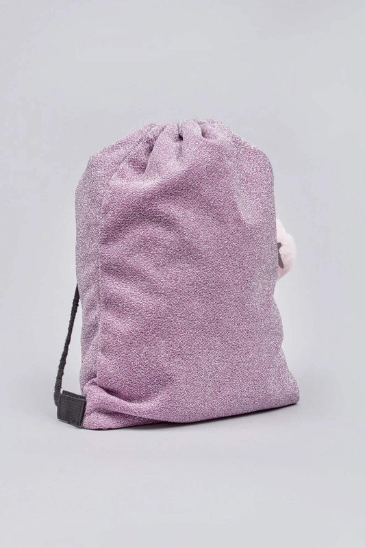 Pink Glitter Fashion Trainer Bag