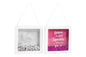 Quote &amp; Glitter Box Frame (2 Assorted)