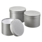 Grey Symphony Hat Boxes (Set of 3)