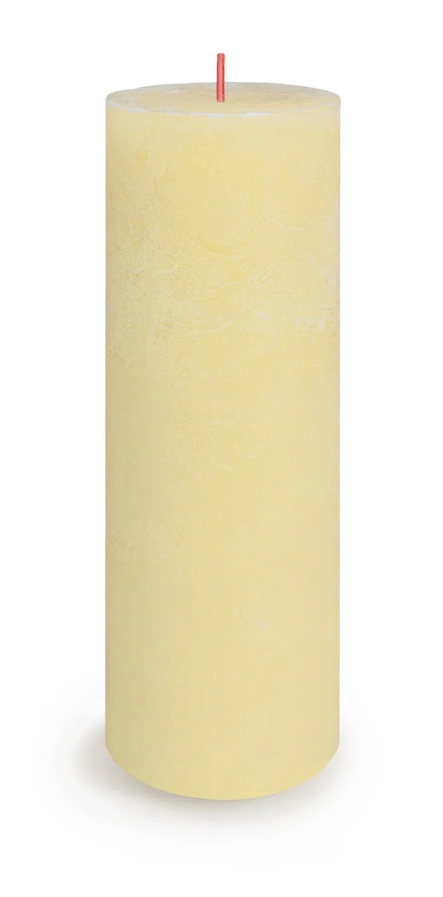 Sunny Yellow Bolsius Rustic Shine Pillar Candle (190 x 68mm)