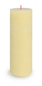 Sunny Yellow Bolsius Rustic Shine Pillar Candle (190 x 68mm)