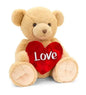 Brown Snuggles Bear With Heart (75cm)