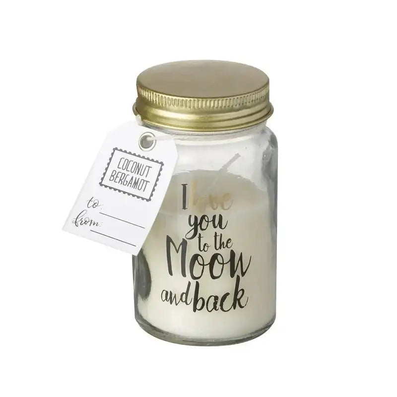 Moon and Back Love Scented Candle