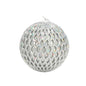 Silver Glitter and Sequin Bauble (Dia12cm)