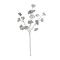Silver Ginkgo Glitter Stem (H70cm)