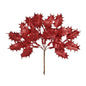Glittery red holly branch for festive home décor and holiday gift ideas