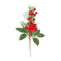Berry And Foliage pick Red