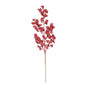 Red glitter berry stem for festive home décor and gift arrangements
