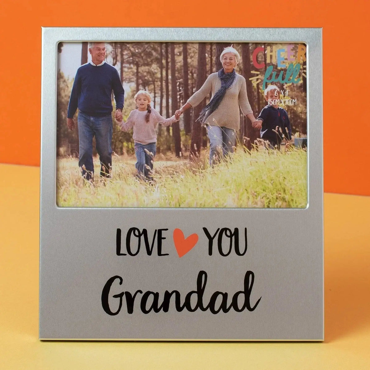 Cheerfull Aluminium Grandad Photo Frame (6 x 4)