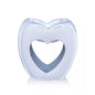 Ava May Heart Shaped Burner - Pearlised White