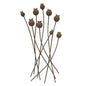 Poppy Head Wall Art (80cm)
