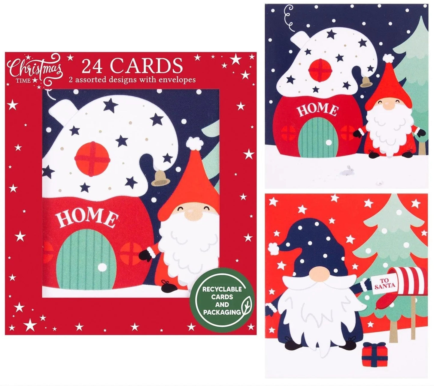 Mini Gonk Cards (Pack of 24)