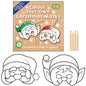 Colour Your Own Christmas Masks